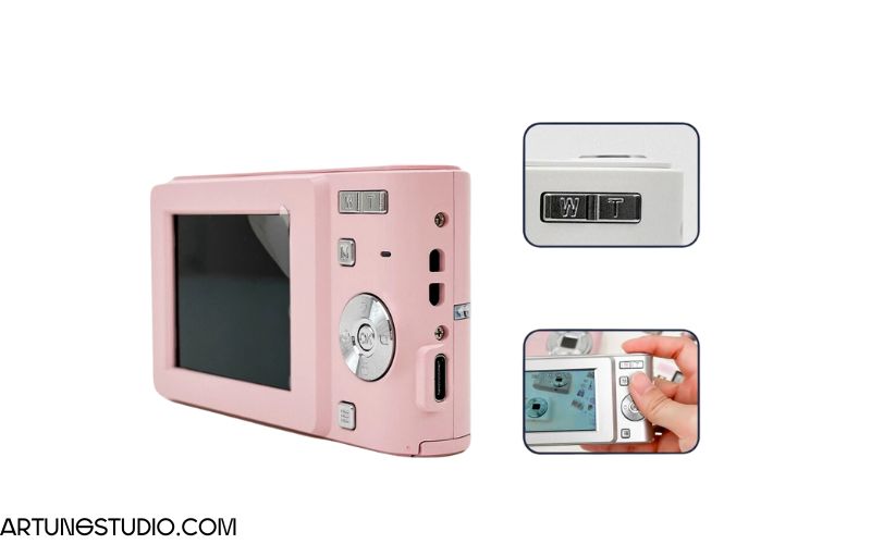 Máy ảnh kĩ thuật số digital Booie Retro Y2K Korea Camera